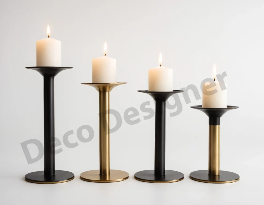 CH1281 - Sleek Modern Candle Holders