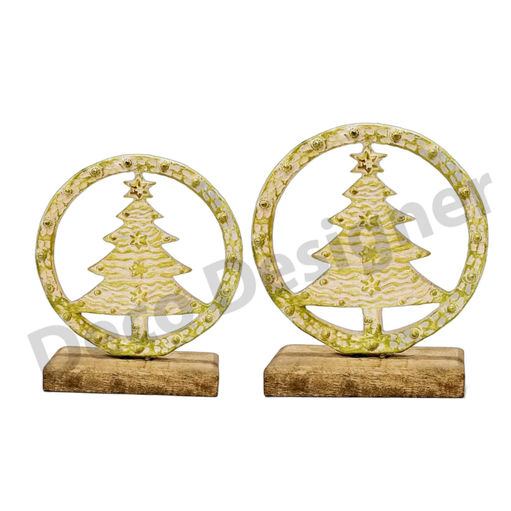 EA1739 - Easter Tree Decoration on Wood Base