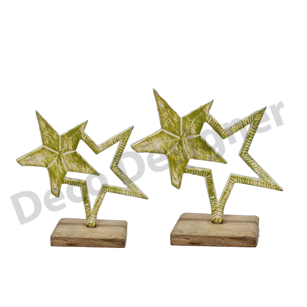 EA1750 - Easter Star Decoration on Wood Base