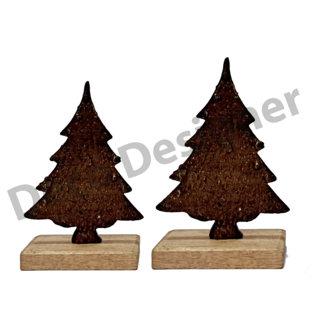 EA1780 - Easter Tree Decoration on Wood Base