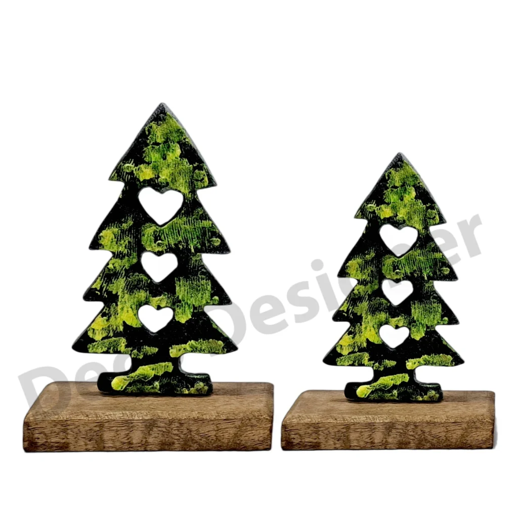 EA1806 - Easter Tree Decoration on Wood Base