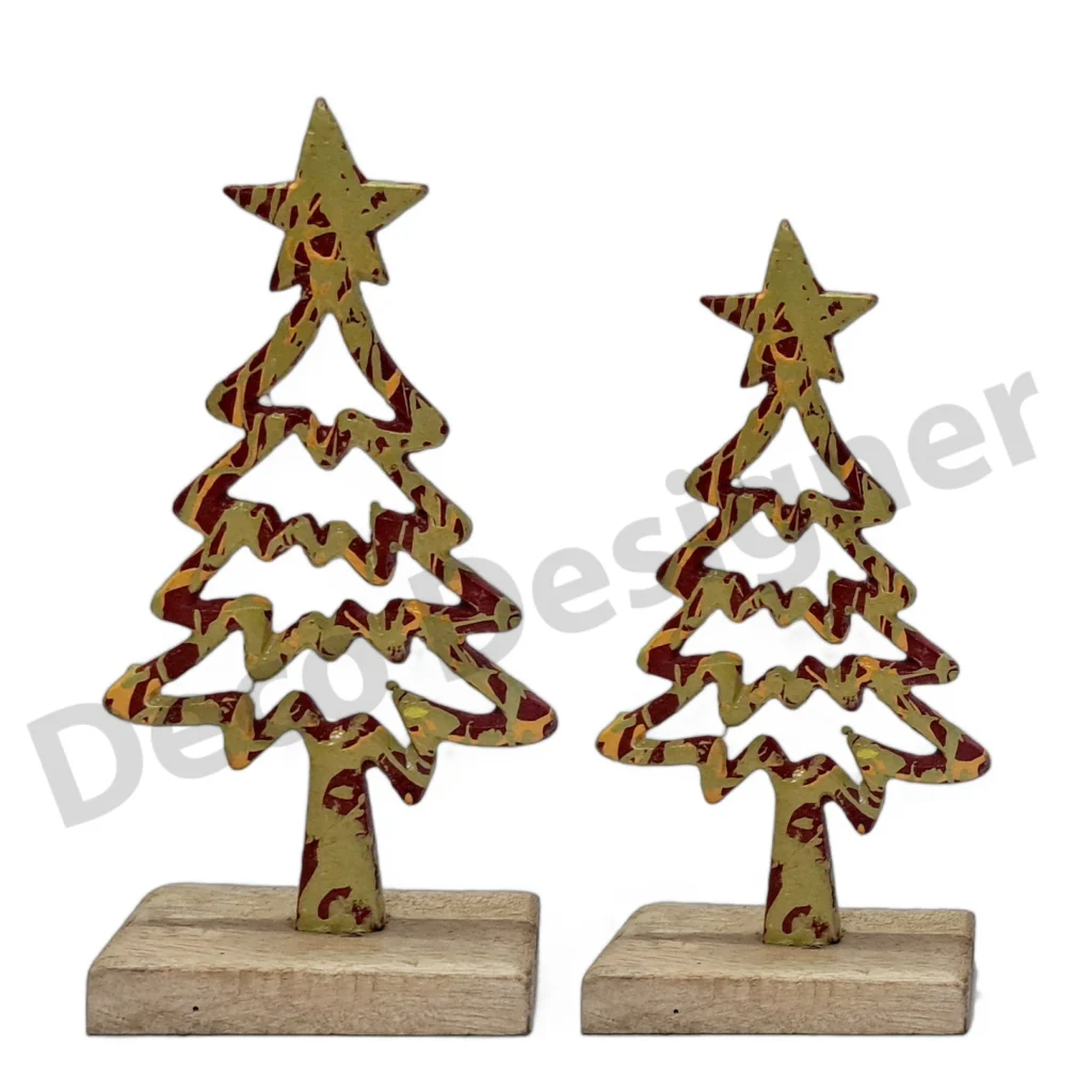 EA1810 - Easter Tree Decoration on Wood Base