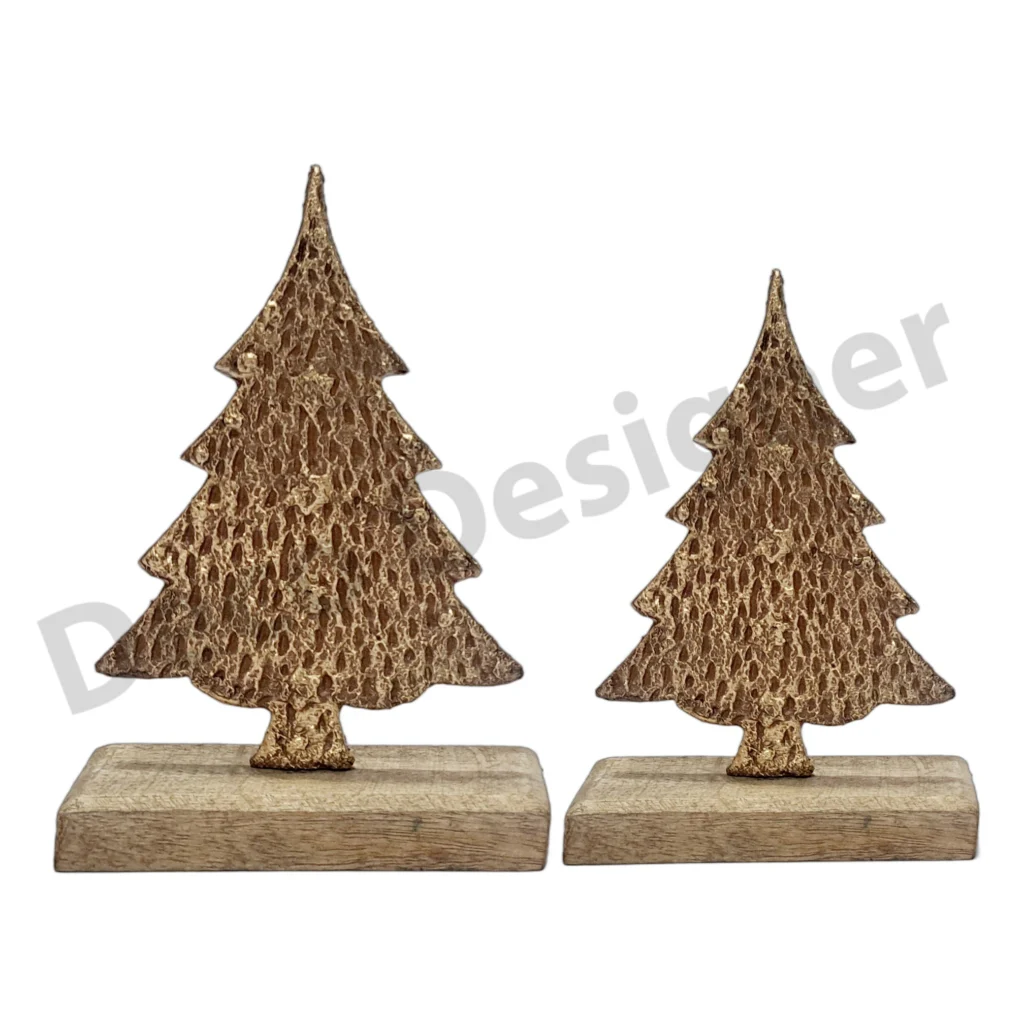 EA1812 - Easter Tree Decoration on Wood Base