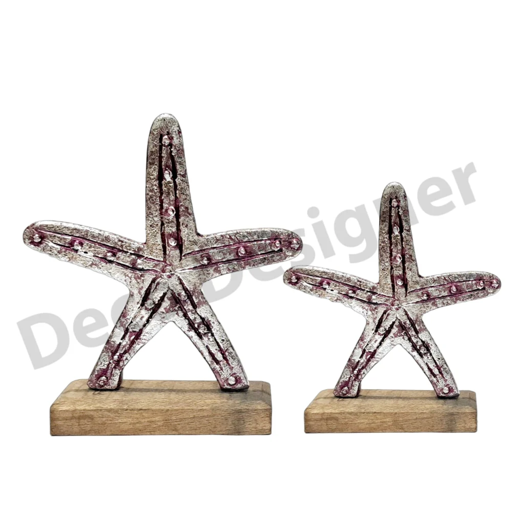 EA1820 - Easter Star Decoration on Wood Base