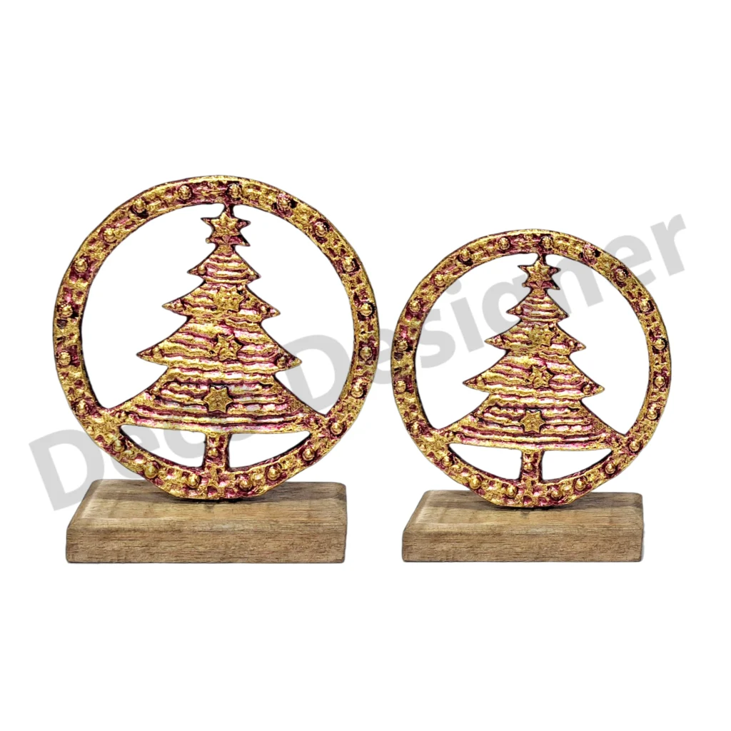 EA1822 - Easter Tree Decoration on Wood Base