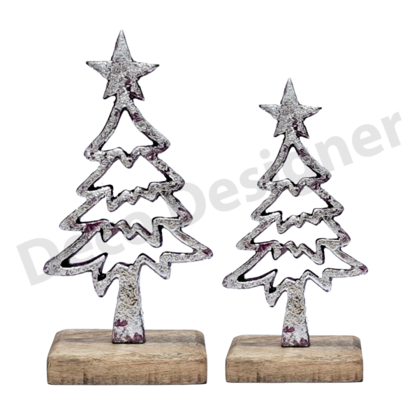 SP2011 - Spring Decoration Christmas Tree on Wood Base