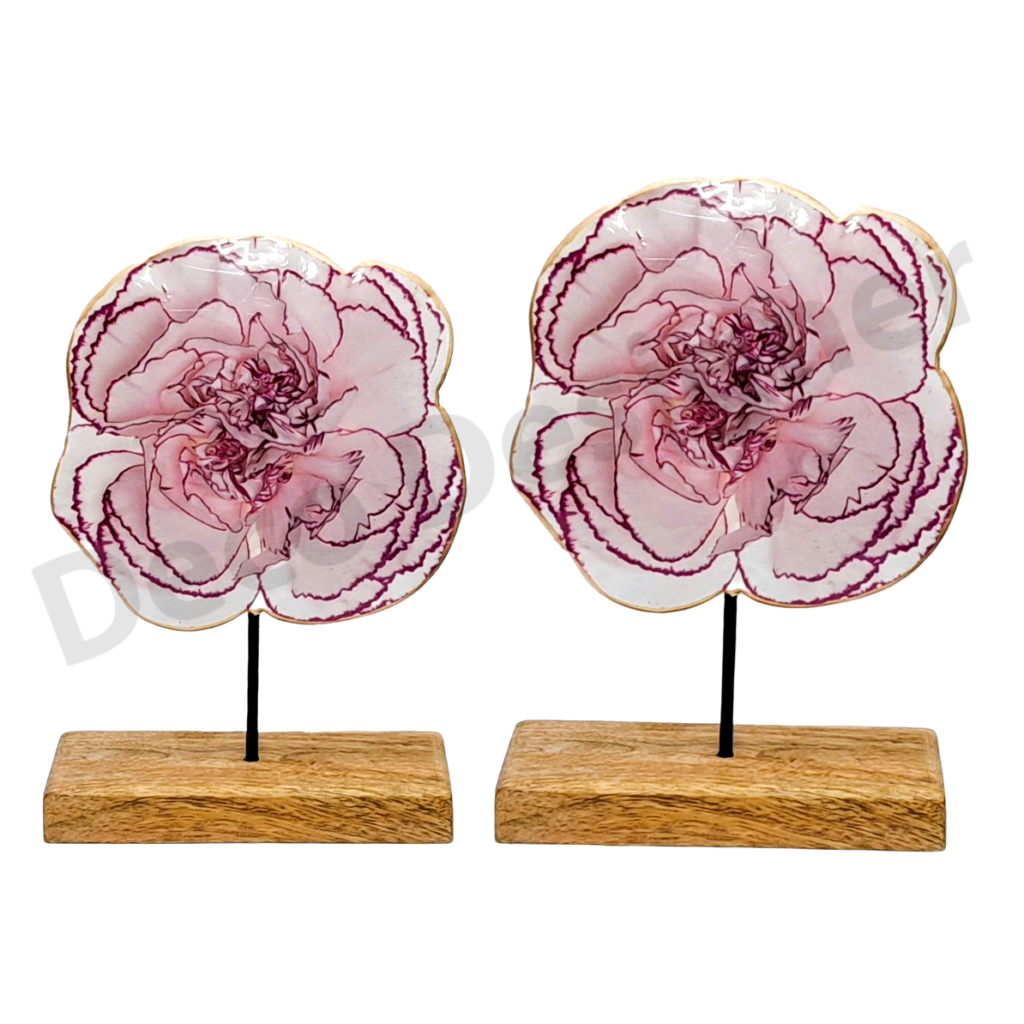 SP2015 - Spring Decoration Flower on Wood Base