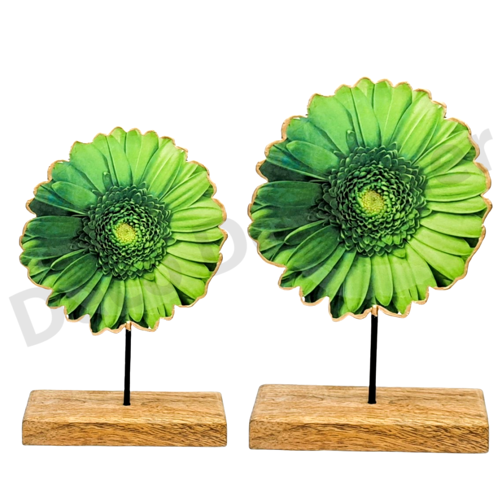 SP2017 - Spring Decoration Flower on Wood Base