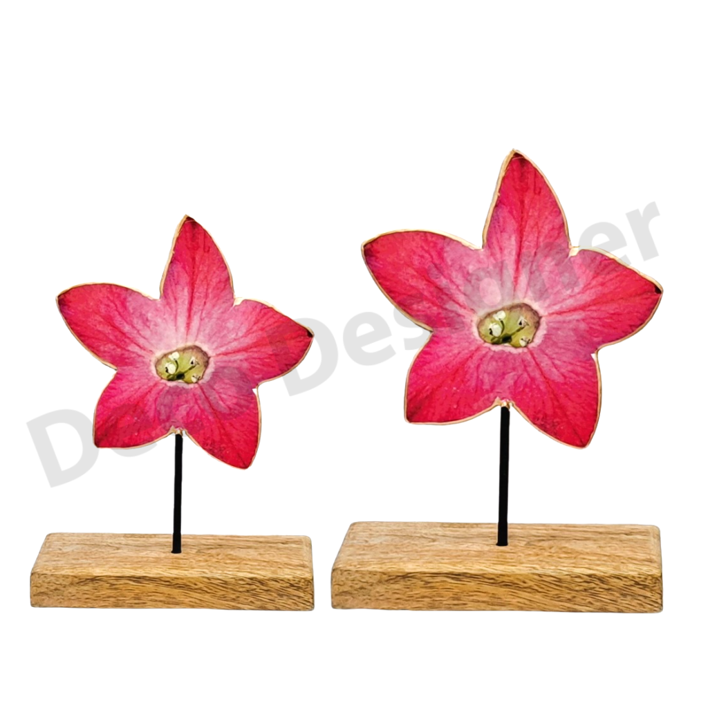 SP2019 - Spring Decoration Flower on Wood Base