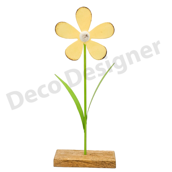 SP2021 - Spring Decoration Flower on Wood Base