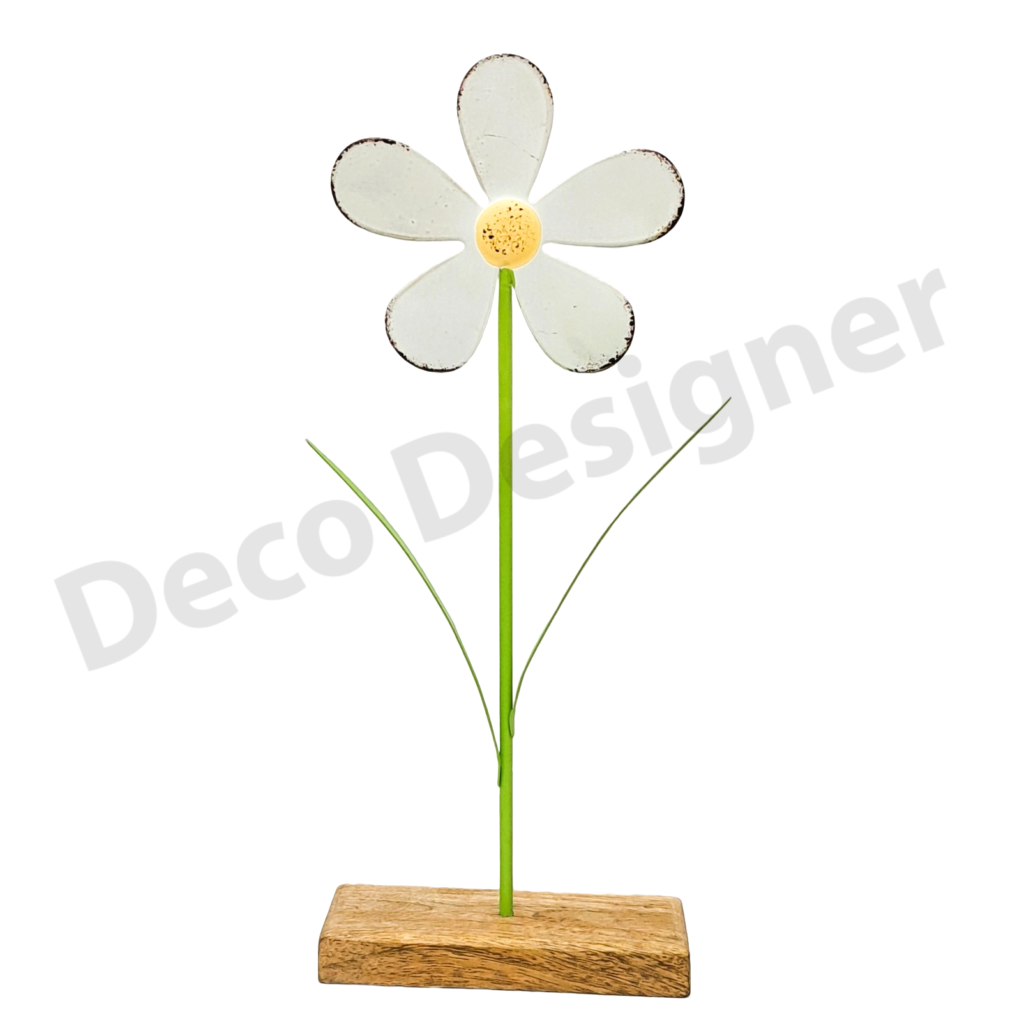 SP2022 - Spring Decoration Flower on Wood Base