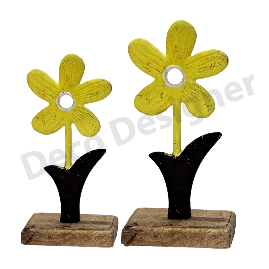 SP2029 - Spring Decoration Flower on Wood Base