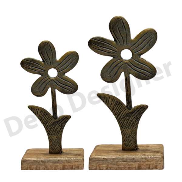 SP2031 - Spring Decoration Flower on Wood Base