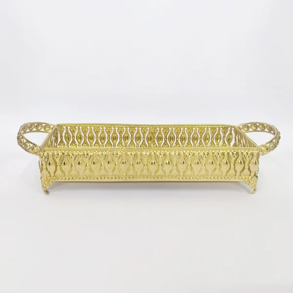 Decorative Metal Serving Tray & Platter - Deco Designer (4)